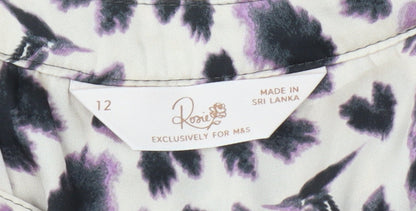 Marks & Spencer Women's Multicoloured Blouse Size 12