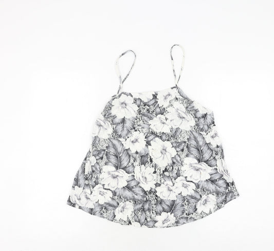 Topshop Women's Multicoloured Floral Camisole Tank 8