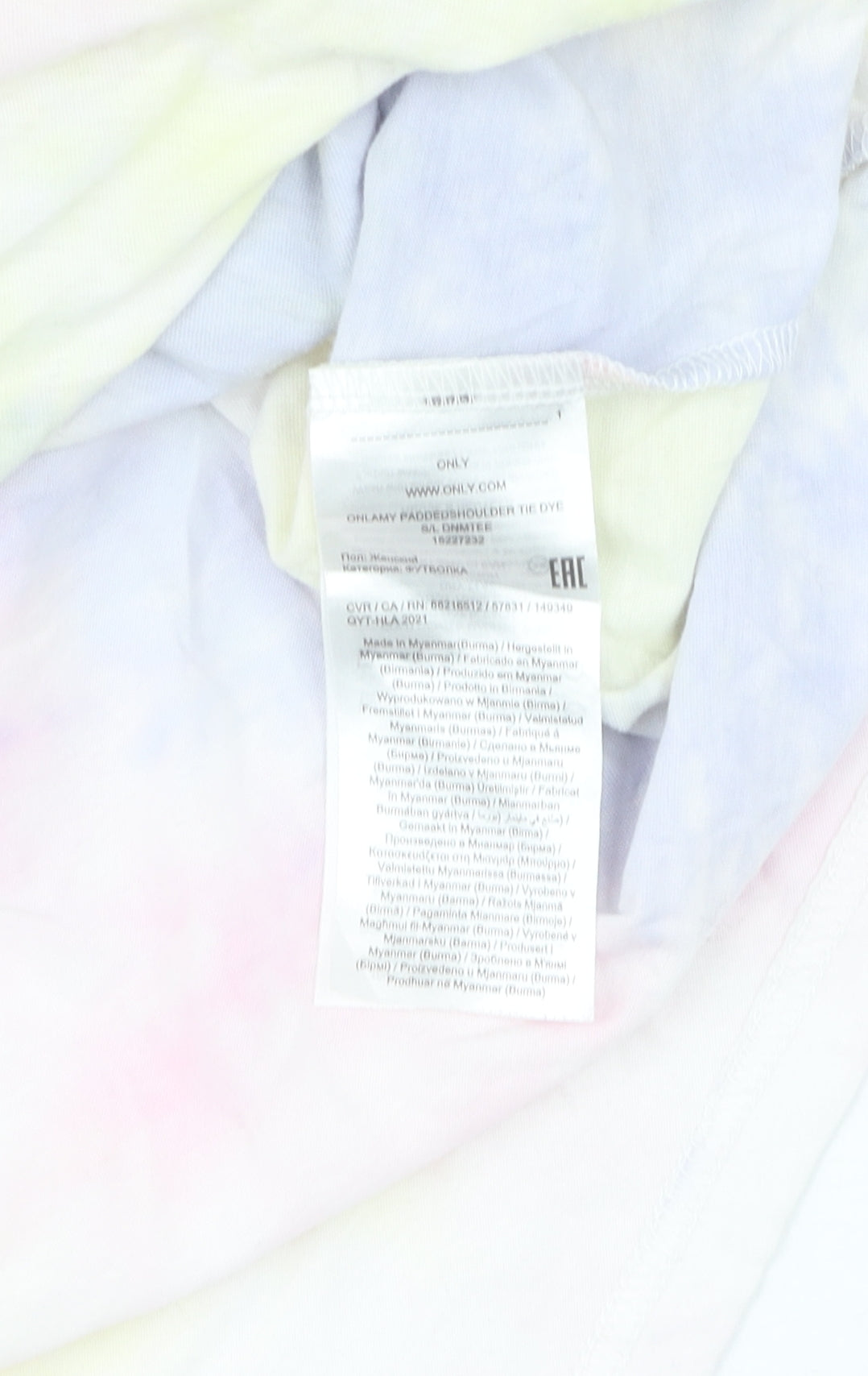 ONLY Women's Multicoloured T-Shirt M