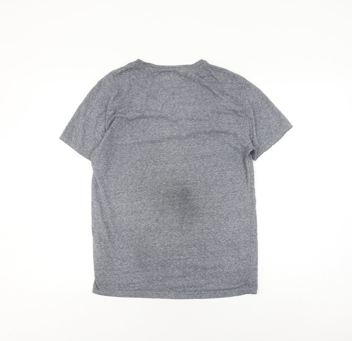 Tommy Jeans Men's Grey Regular Fit T-Shirt Small