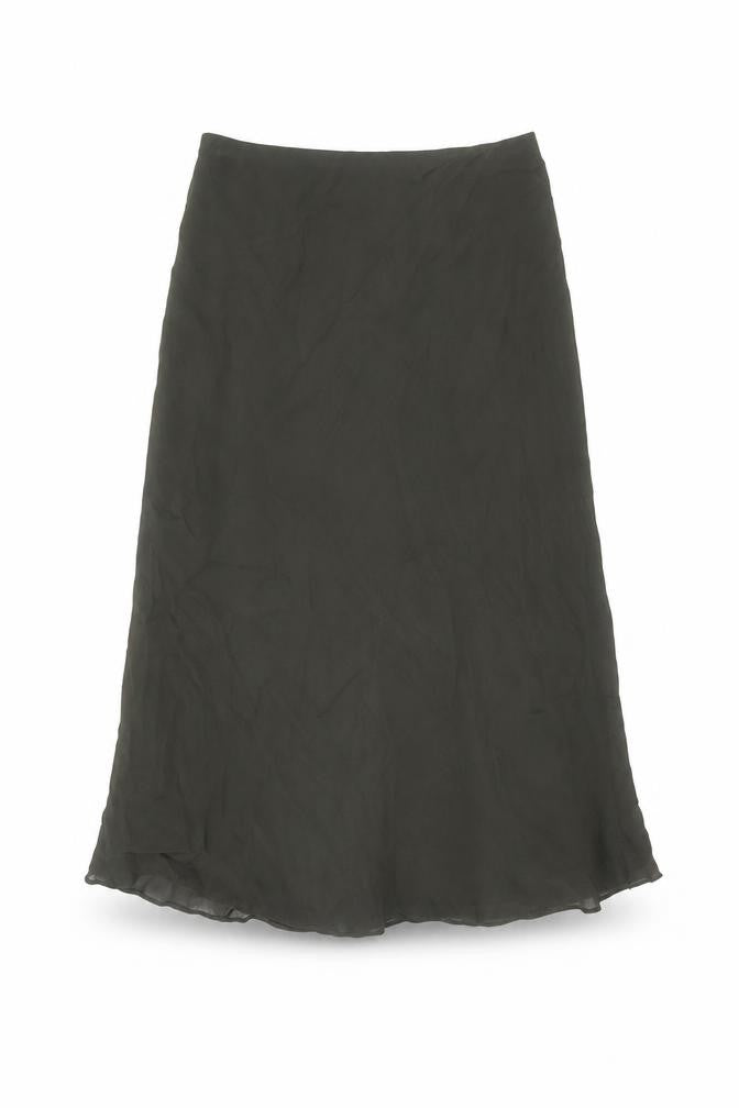 Marks & Spencer Women's Green Knee Length Skirt Size 10