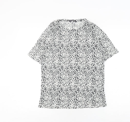 Marks and Spencer Women's White T-Shirt, Size 16