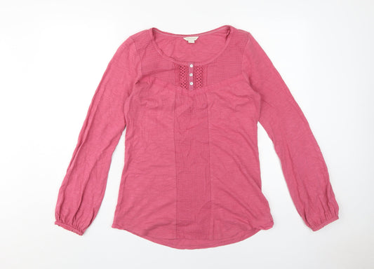 Monsoon Women's Pink Basic Blouse Size 8
