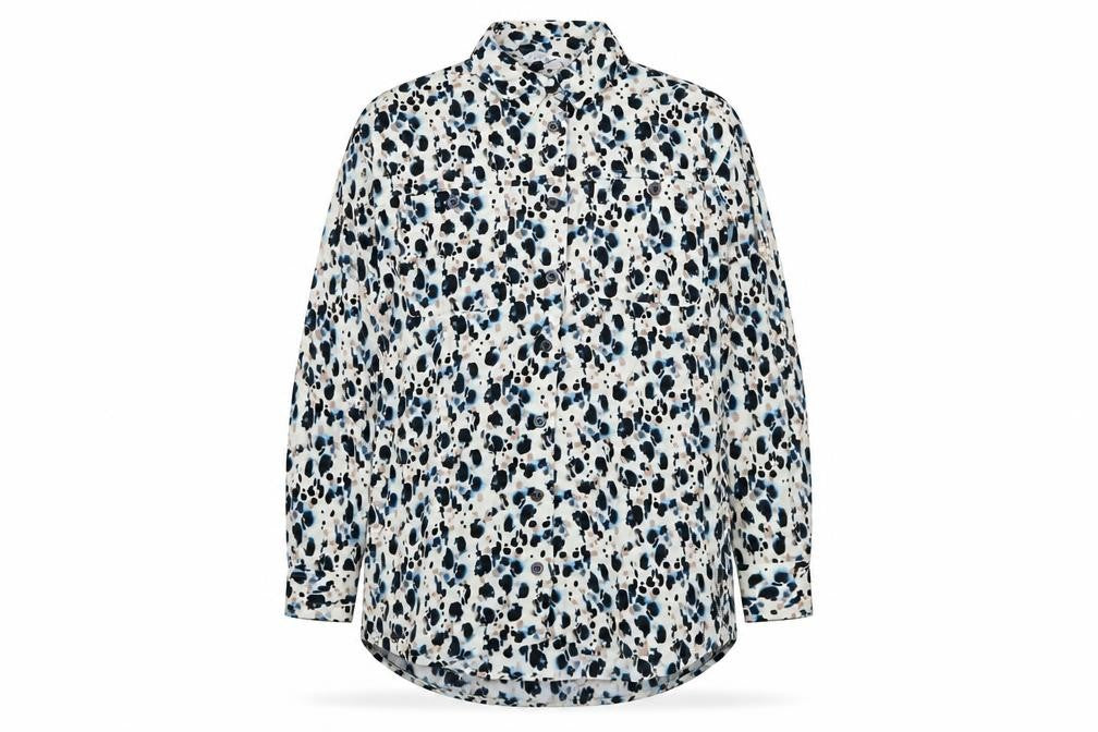 Next Women's Multicoloured Animal Print Button-Up