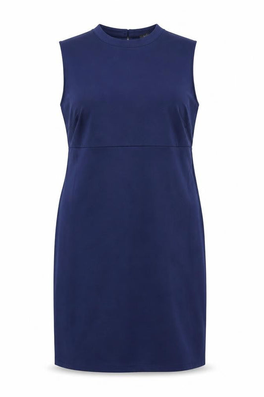 Marks & Spencer Women's Blue Sheath Dress UK 22