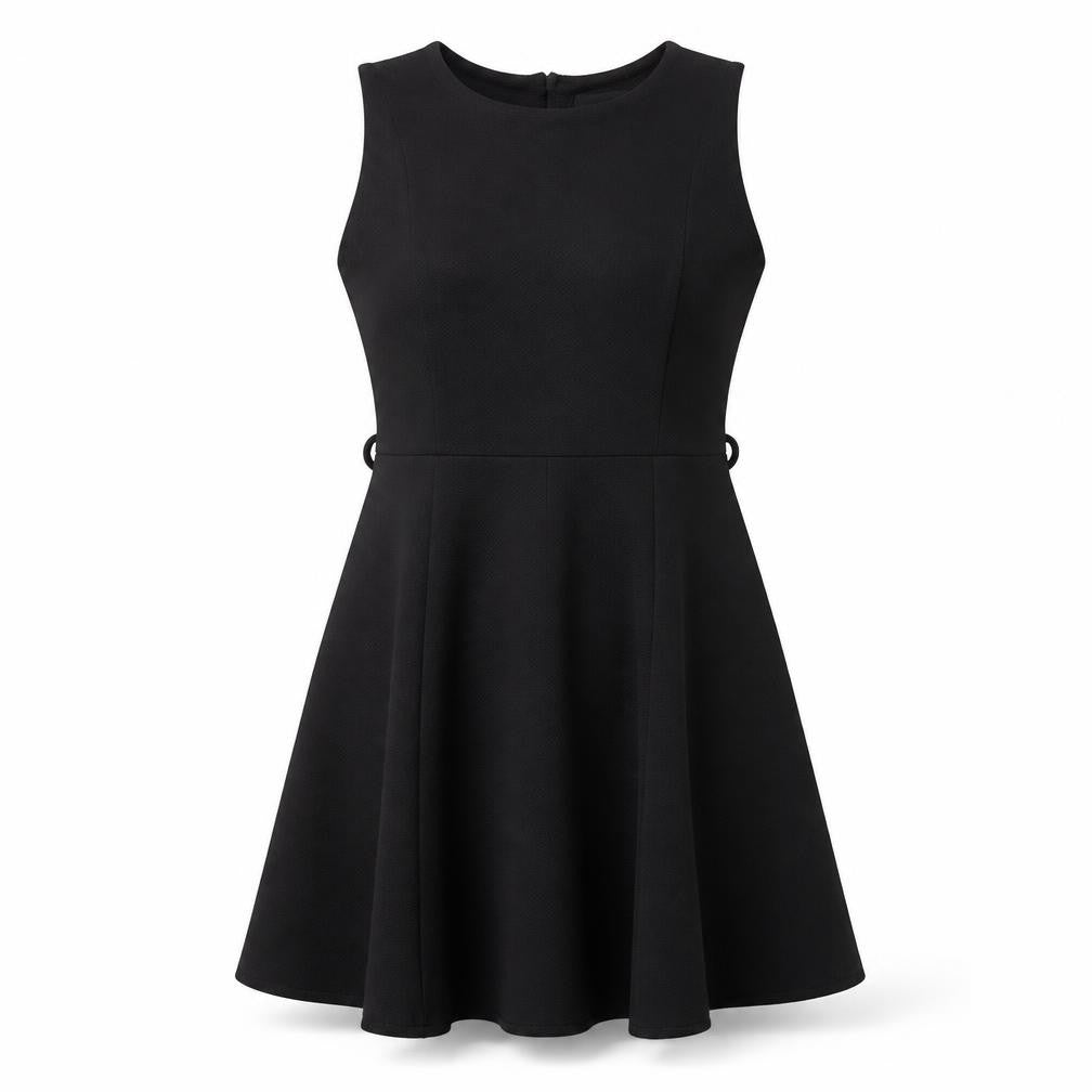 NUNA LIE Women's Black Sleeveless Dress M