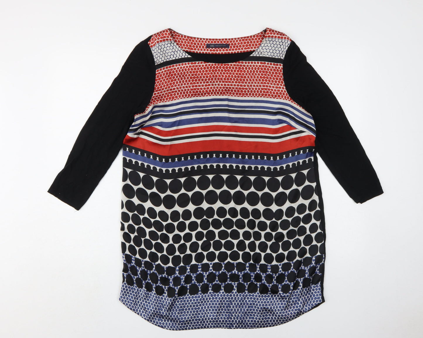 Marks and Spencer Women's Multicoloured Jersey Blouse