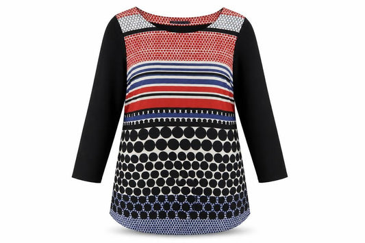 Marks and Spencer Women's Multicoloured Jersey Blouse