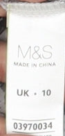 Marks & Spencer Women's Grey Blouson Dress 10