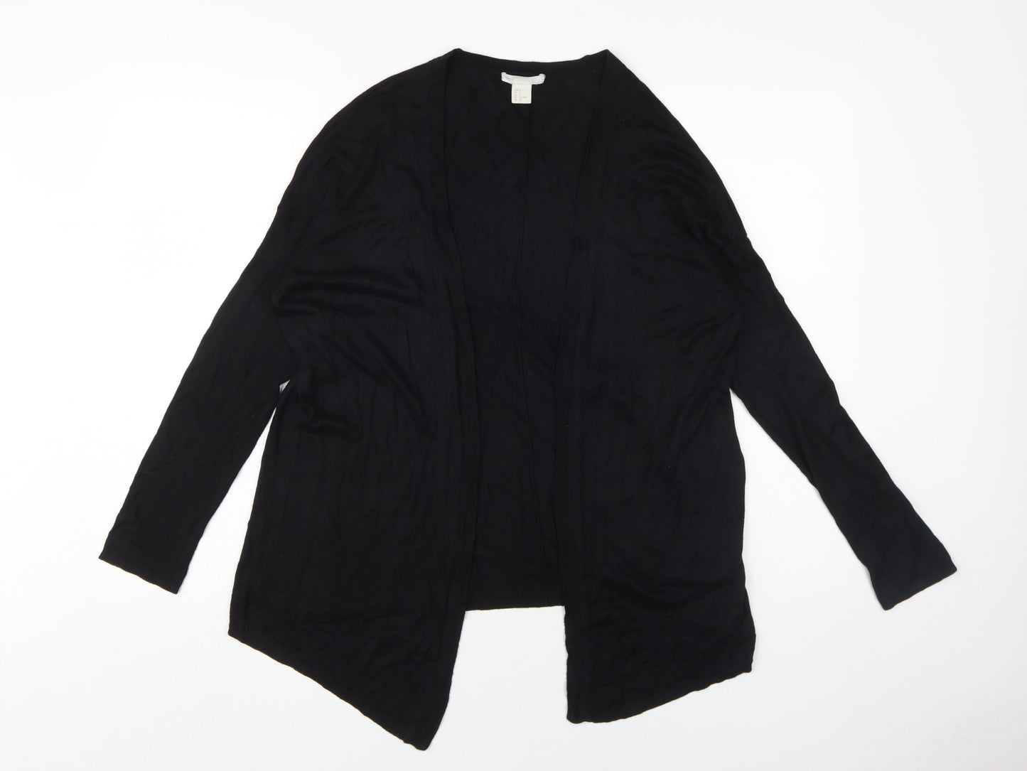 H&M Women's Black Cardigan Size 8 Long Sleeve