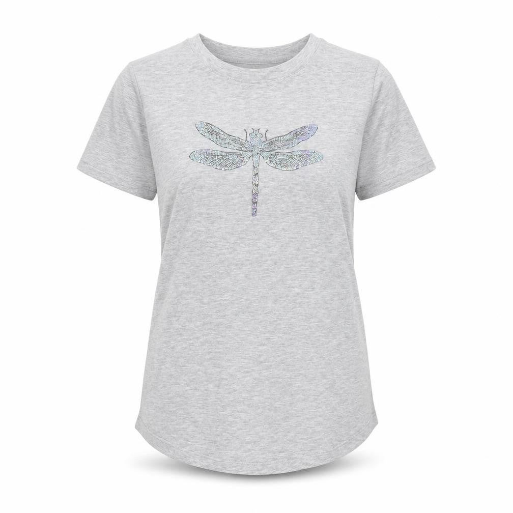 Oasis Women's Grey XS Basic Crew Neck T-Shirt