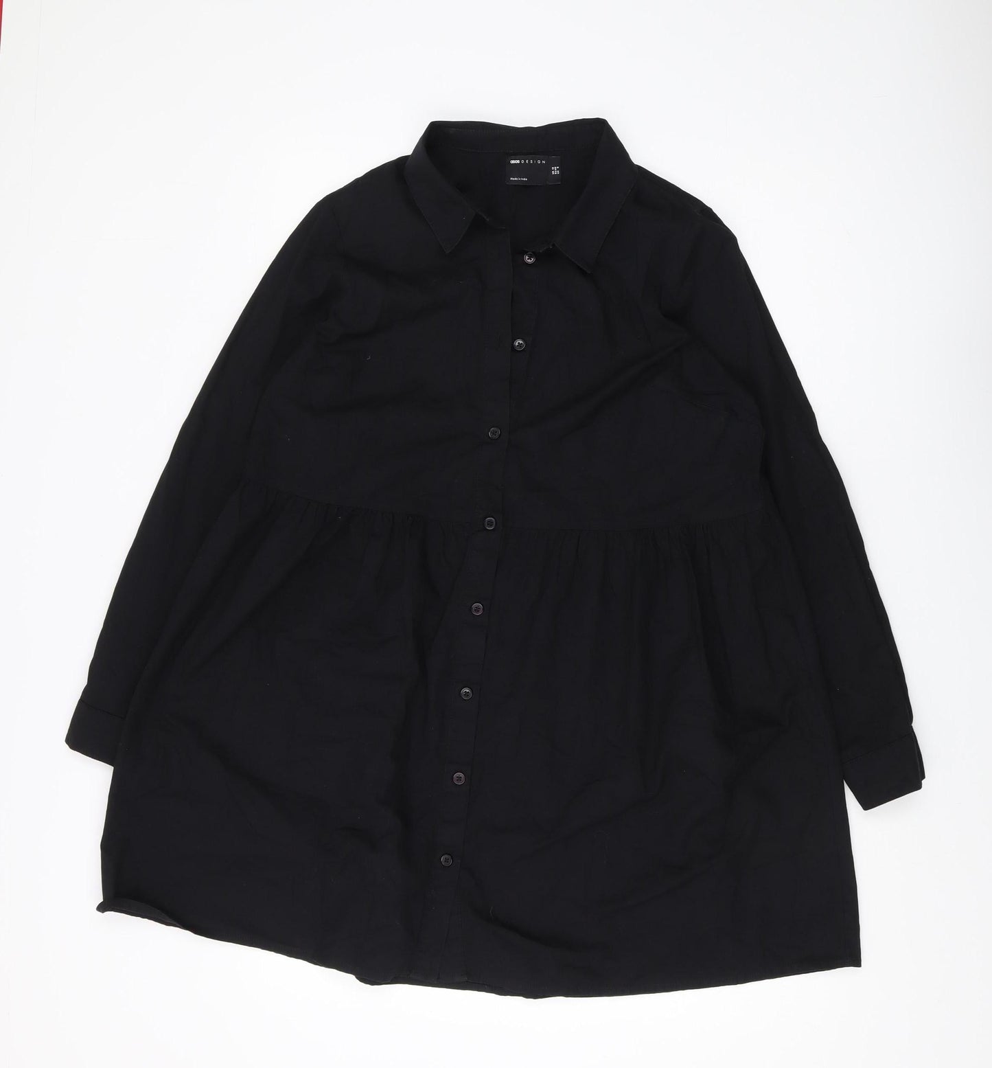 ASOS Women’s Black Shirt Dress Size 12