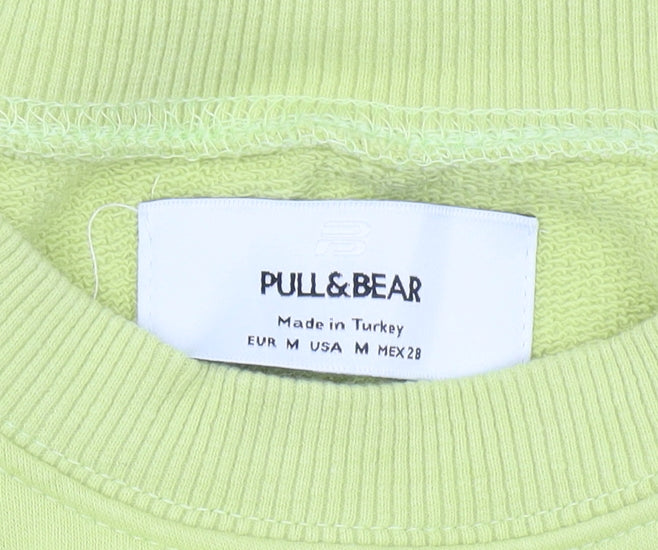 Pull & Bear Women’s M Green Pullover Sweatshirt