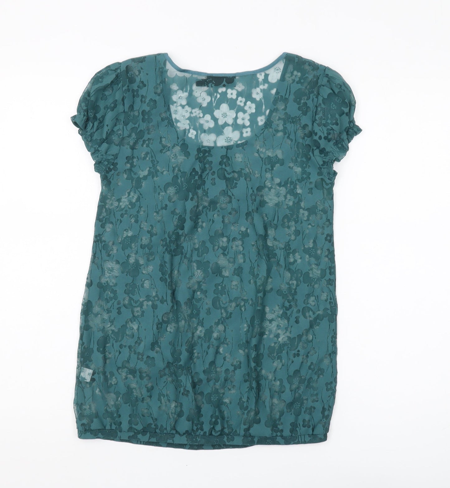 The Limited Women's Green Floral Blouse XS