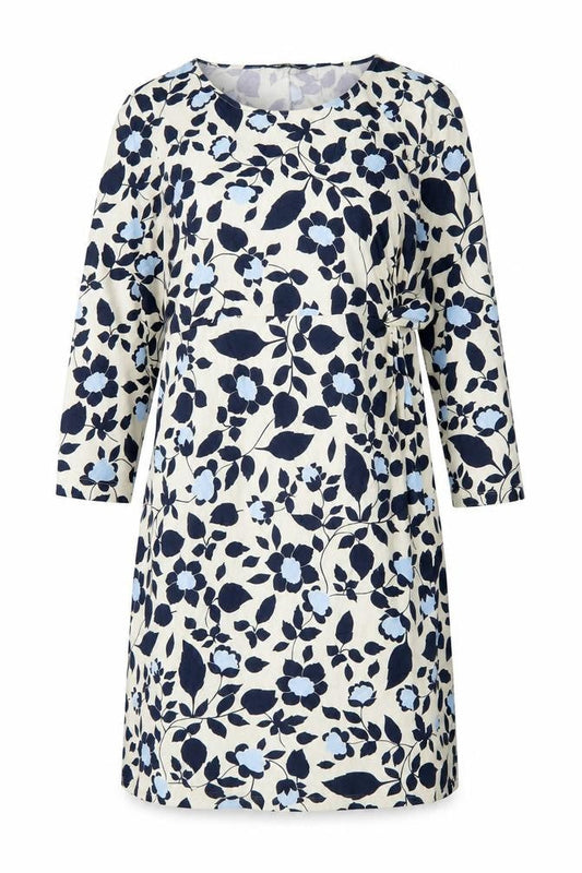 Lands' End Women's Floral Shift Dress, L, Multicoloured