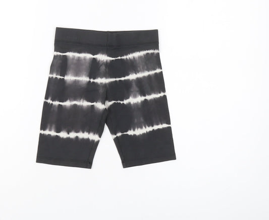 Marks & Spencer Boys Black Compression Shorts 6-7 Years
