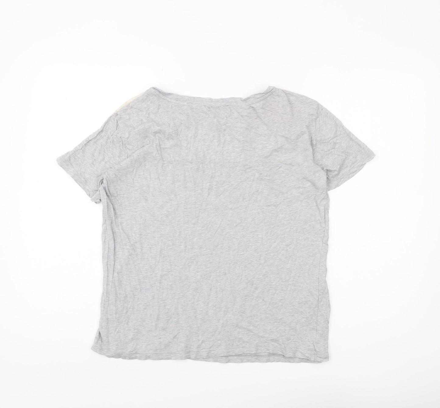 Marks and Spencer Grey Women's T-Shirt Size 10