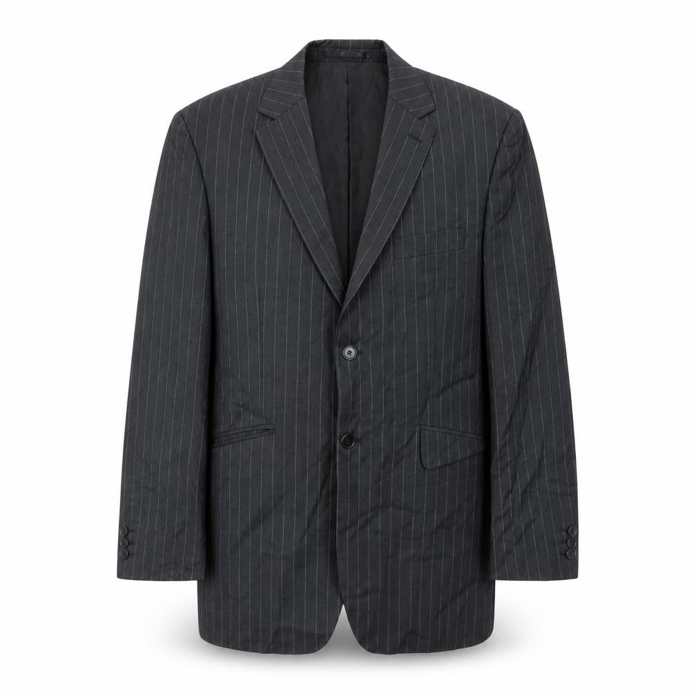 KJ Men's Black Regular Fit Blazer 40R