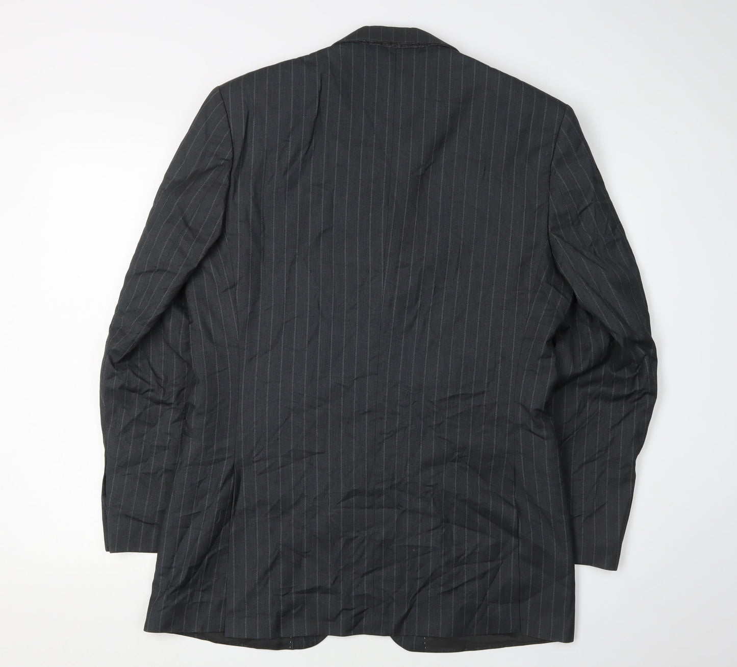 KJ Men's Black Regular Fit Blazer 40R