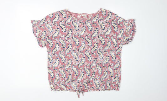 White Stuff Women Multicolour Floral Blouse UK 12