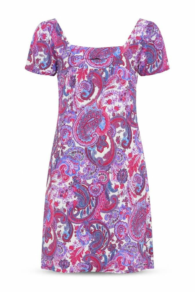 Warehouse Women's Multicoloured Paisley Dress Size 10