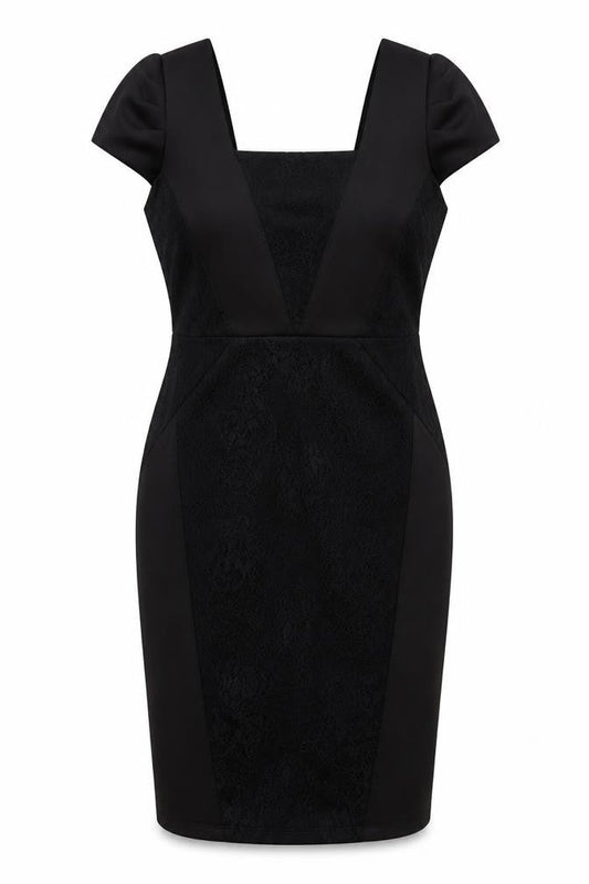 Dorothy Perkins Women's Black Pencil Dress Size 14