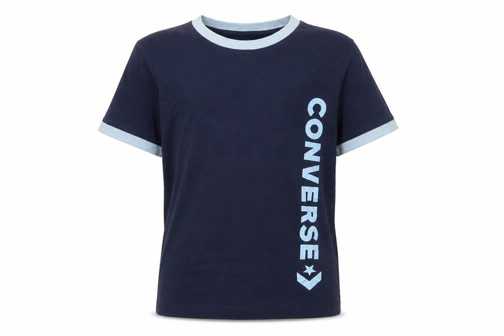 Converse Boys Blue Logo T-Shirt 8-10 Years Casual Basic