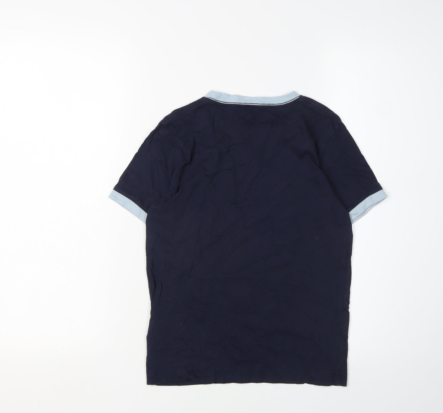 Converse Boys Blue Logo T-Shirt 8-10 Years Casual Basic