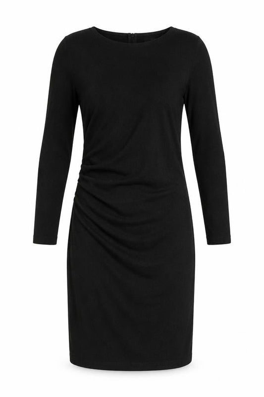 VILA Women's Black Bodycon Dress, Size S - Stylish & Chic