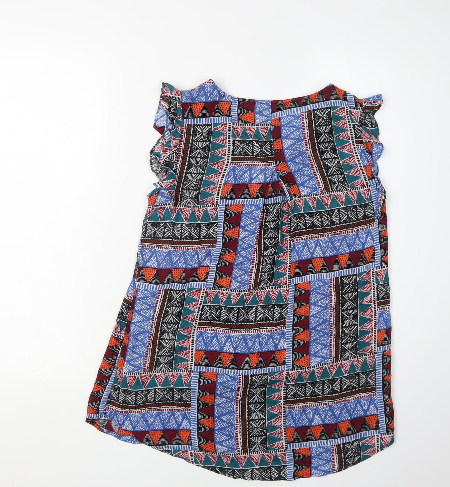 Fat Face Women's Multicoloured Tunic Blouse Size 6