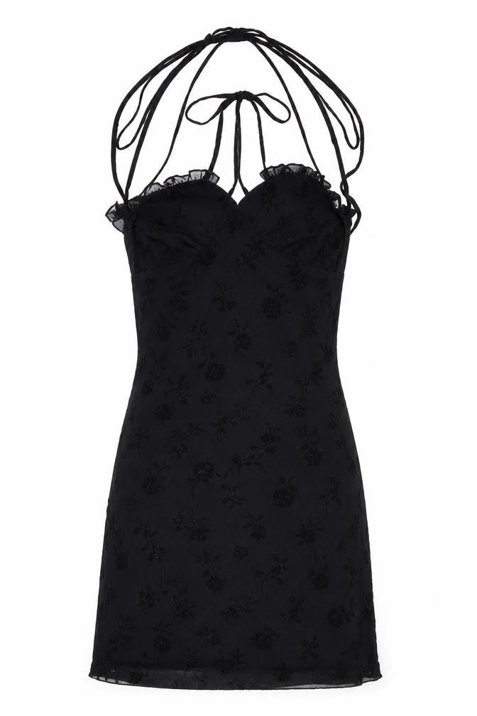 Motel Rocks Women's Black Bodycon Mini Dress Size S