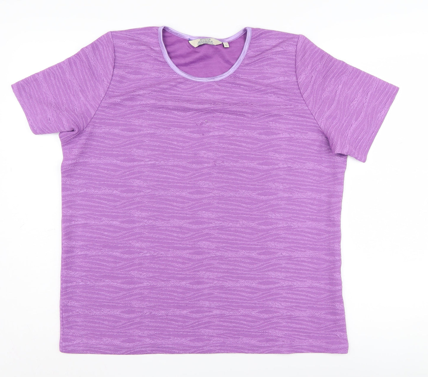 Purple Honor Millburn Women's Basic T-Shirt L