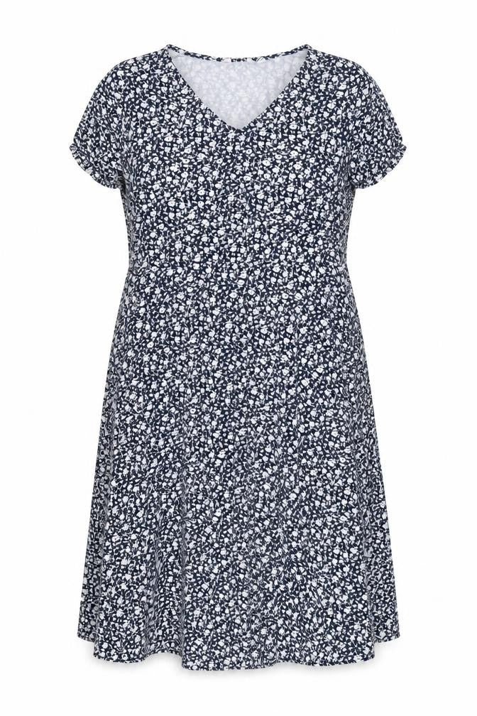 Dorothy Perkins Maternity Blue Floral Wrap Dress