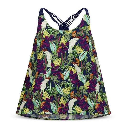 Next Women's Multicoloured Floral Camisole Tank Size 8