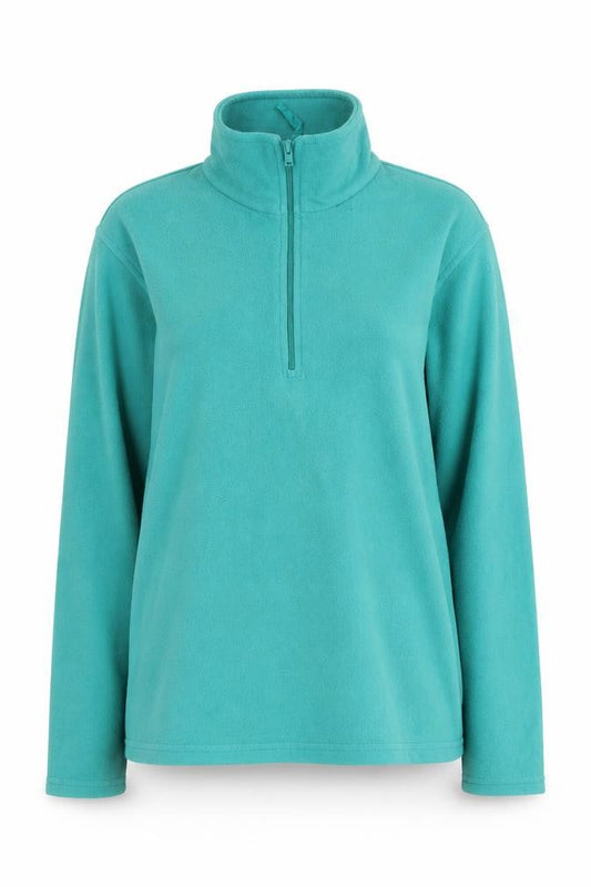 Mountain Warehouse Women's Green Fleece Pullover, S