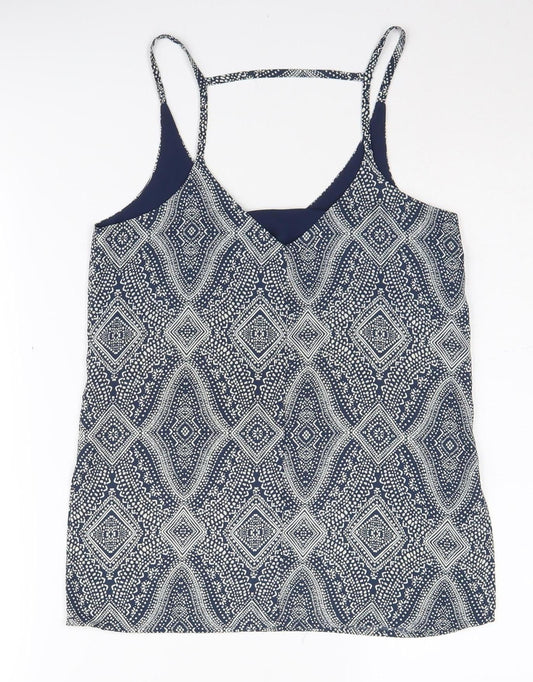 H&M Women's Geometric Camisole Tank, Size 4