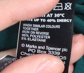 Marks and Spencer Women's Green A-Line Strapless Dress