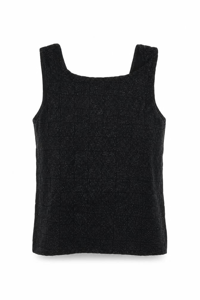Apostrophe Women's Black Petite Tank Top