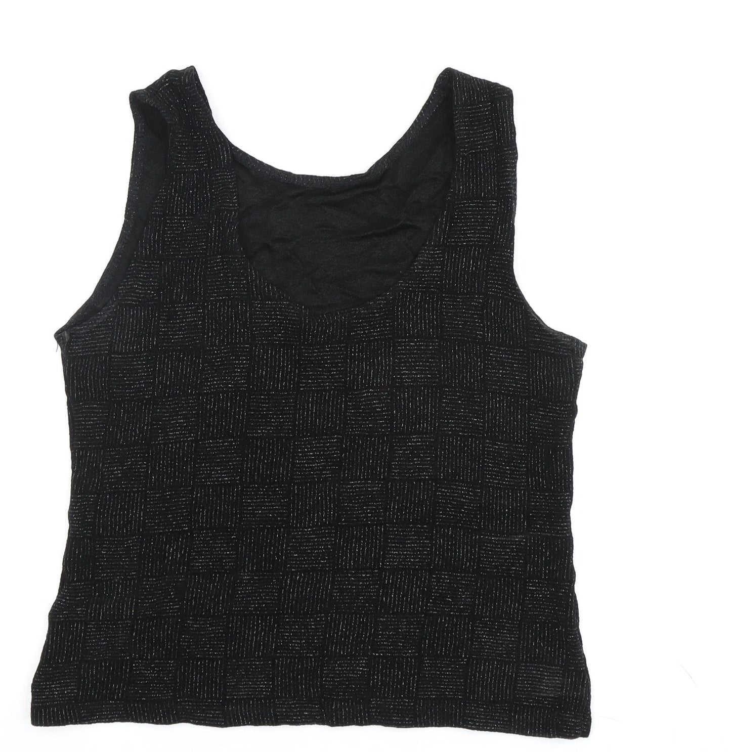 Apostrophe Women's Black Petite Tank Top