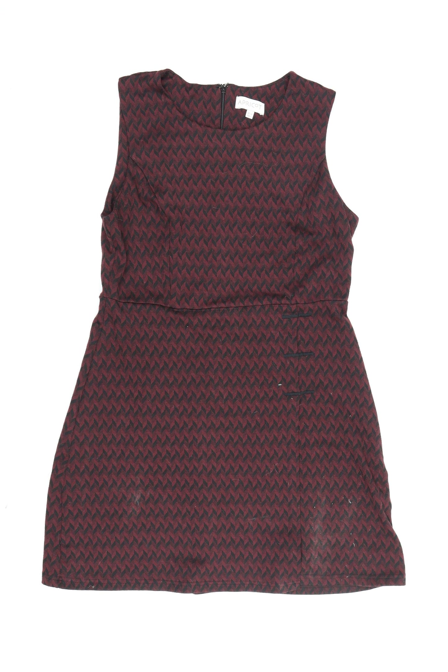 Apricot Women's Chevron Short Shift Dress 14