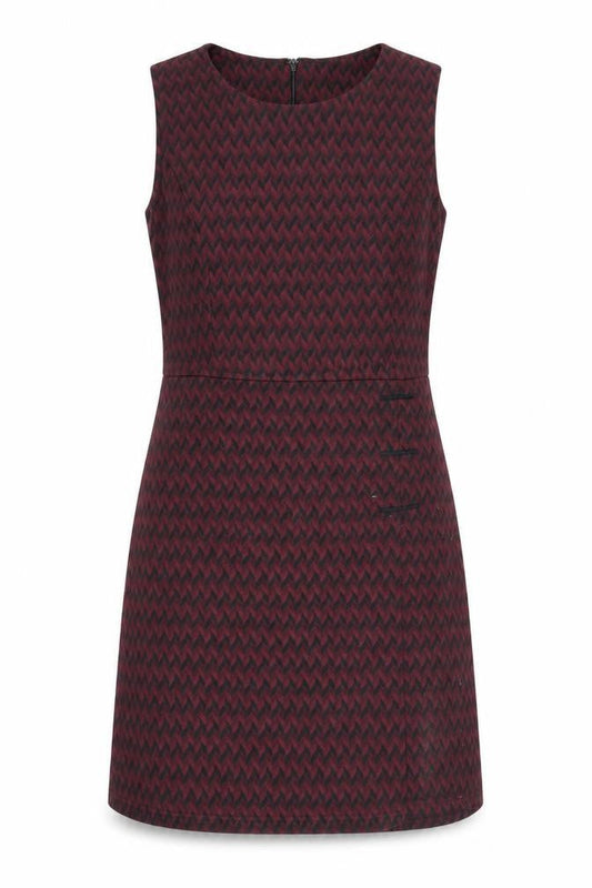 Apricot Women's Chevron Short Shift Dress 14