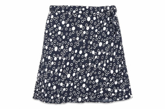Marks & Spencer Women's Blue Polka Dot A-Line Skirt Set