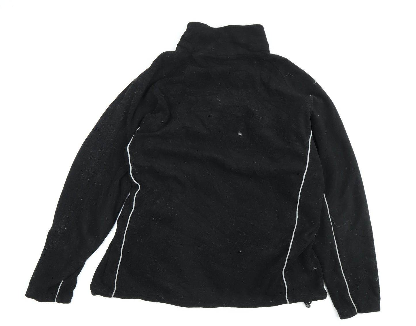 LTI Men's Black 2XL Fleece Windbreaker Jacket