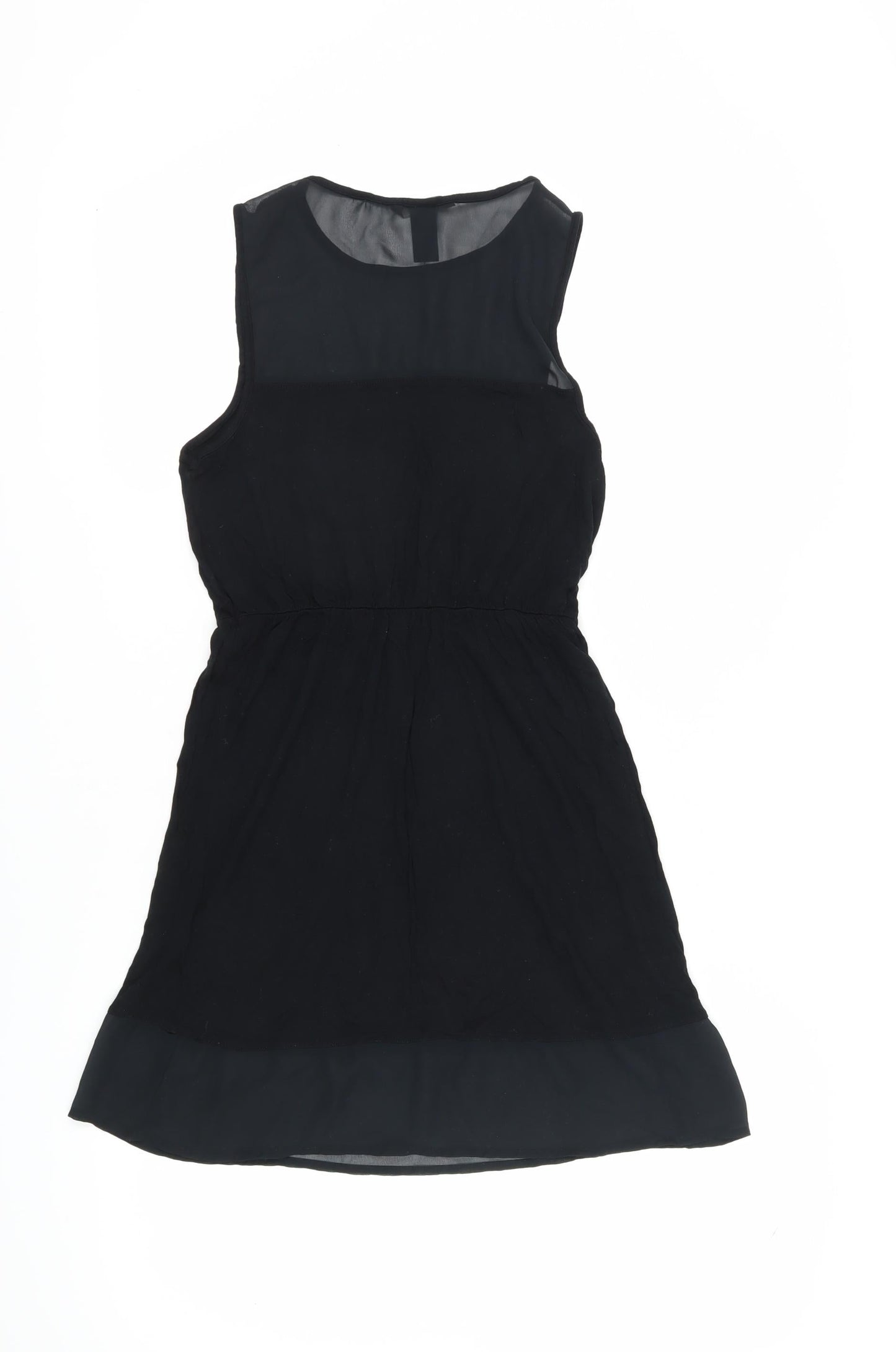 H&M Women's Black S Sleeveless Sheath Dress