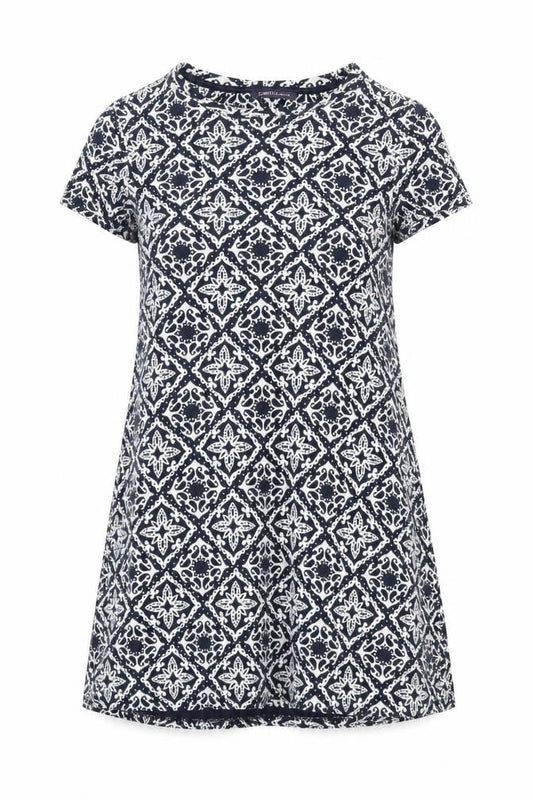 Marks & Spencer Women's Blue Shift Dress, Size 8