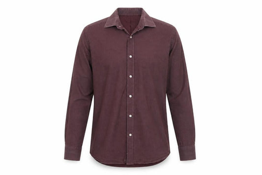 Moss Men's Red Polka Dot Button-Up Shirt Size 16