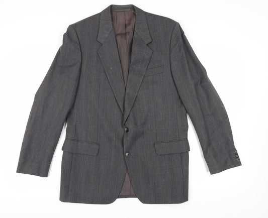 Bäumler Suit Grey stripe Jacket, size 52.
