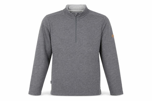 Trespass Men's Grey 1/4 Zip Sweatshirt Size L