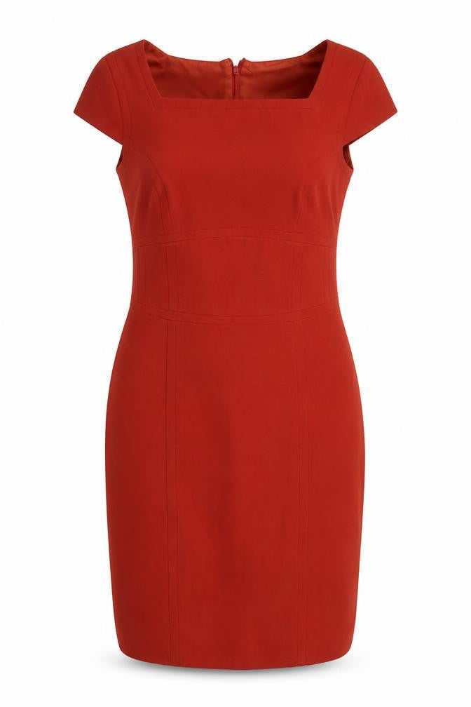 Marks & Spencer Women's Red Sheath Dress Size 10