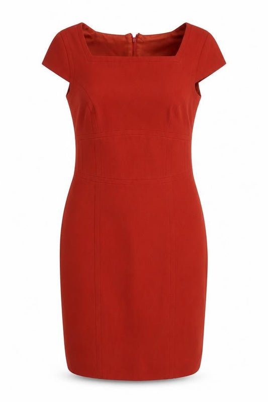Marks & Spencer Women's Red Sheath Dress Size 10